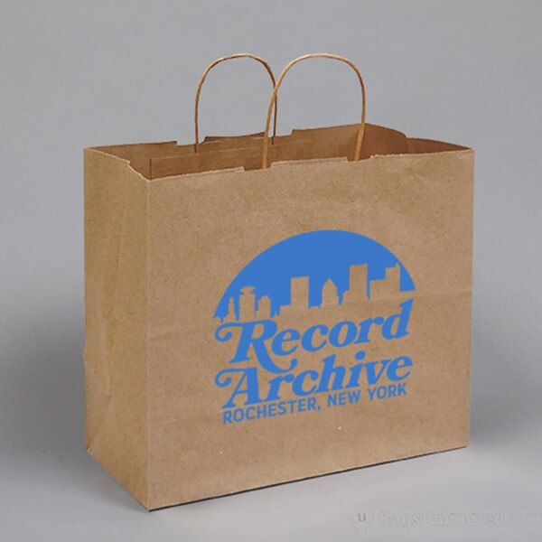 Natural Kraft Paper Custom PRINTED